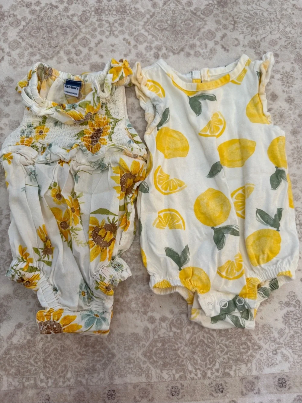 BUNDLE 12 Baby Girls Bodysuit Set Onesie One Pieces